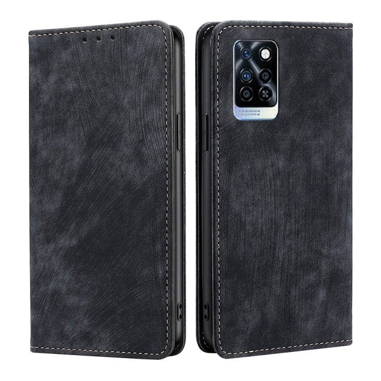 RFID Anti-theft Brush Magnetic Leather Phone Case
