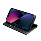RFID Anti-theft Brush Magnetic Leather Phone Case