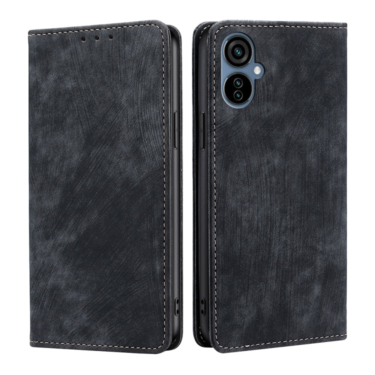 RFID Anti-theft Brush Magnetic Leather Phone Case — view 27