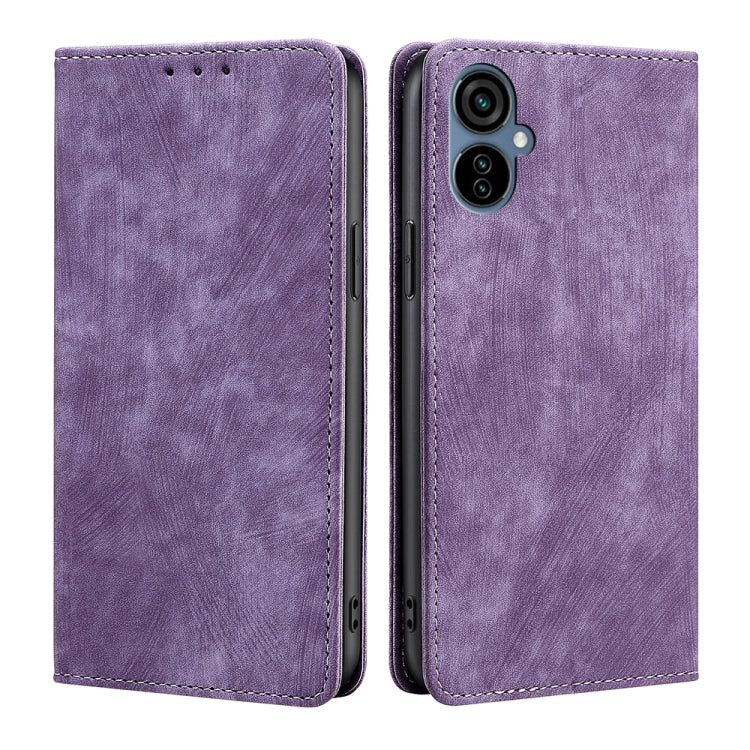 RFID Anti-theft Brush Magnetic Leather Phone Case — view 29