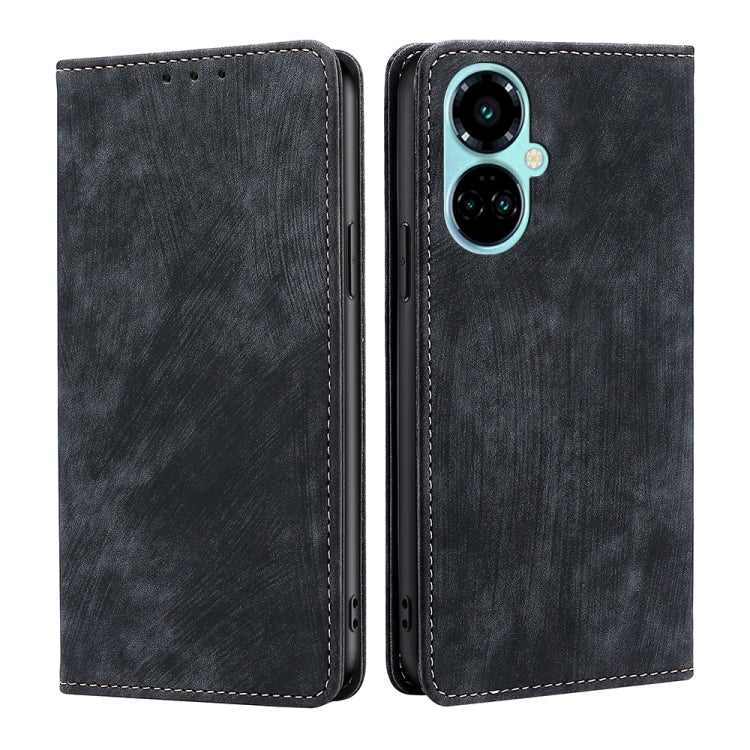 RFID Anti-theft Brush Magnetic Leather Phone Case — view 42