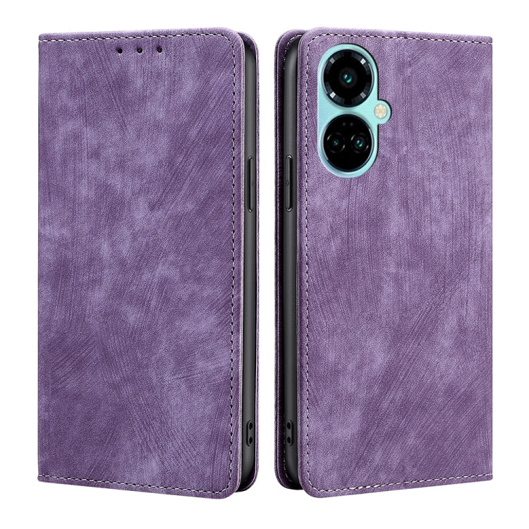 RFID Anti-theft Brush Magnetic Leather Phone Case — view 44