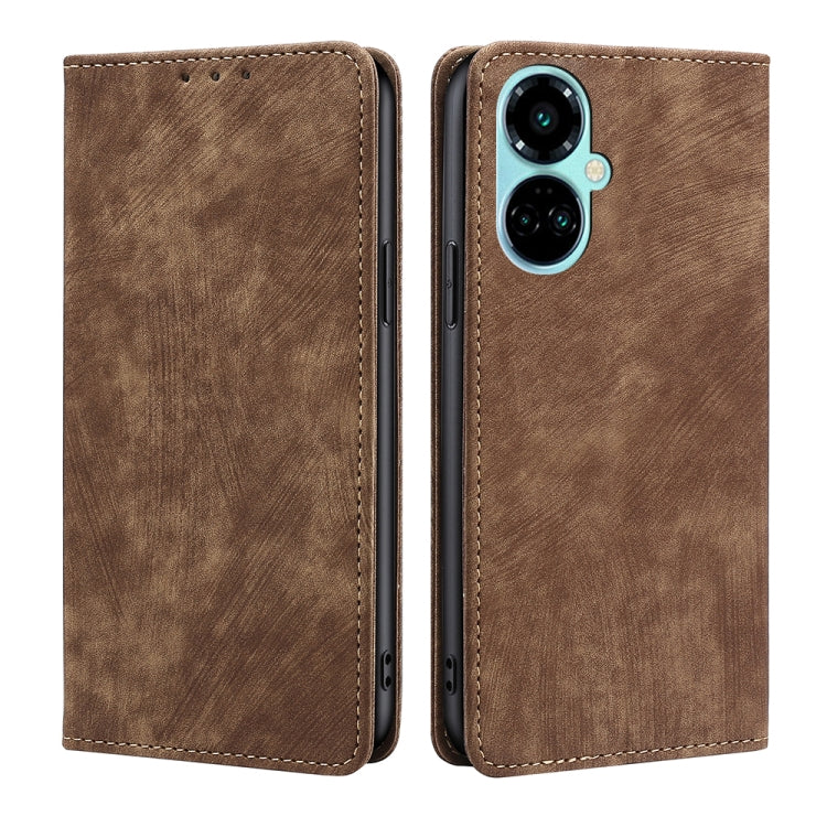 RFID Anti-theft Brush Magnetic Leather Phone Case — view 45