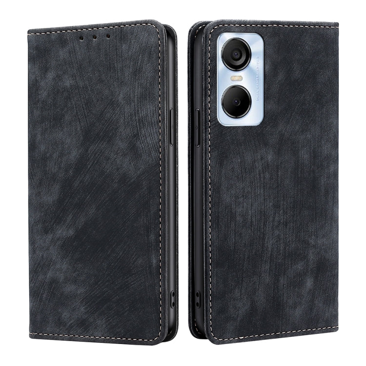 RFID Anti-theft Brush Magnetic Leather Phone Case — view 47