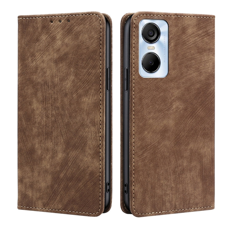 RFID Anti-theft Brush Magnetic Leather Phone Case — view 50