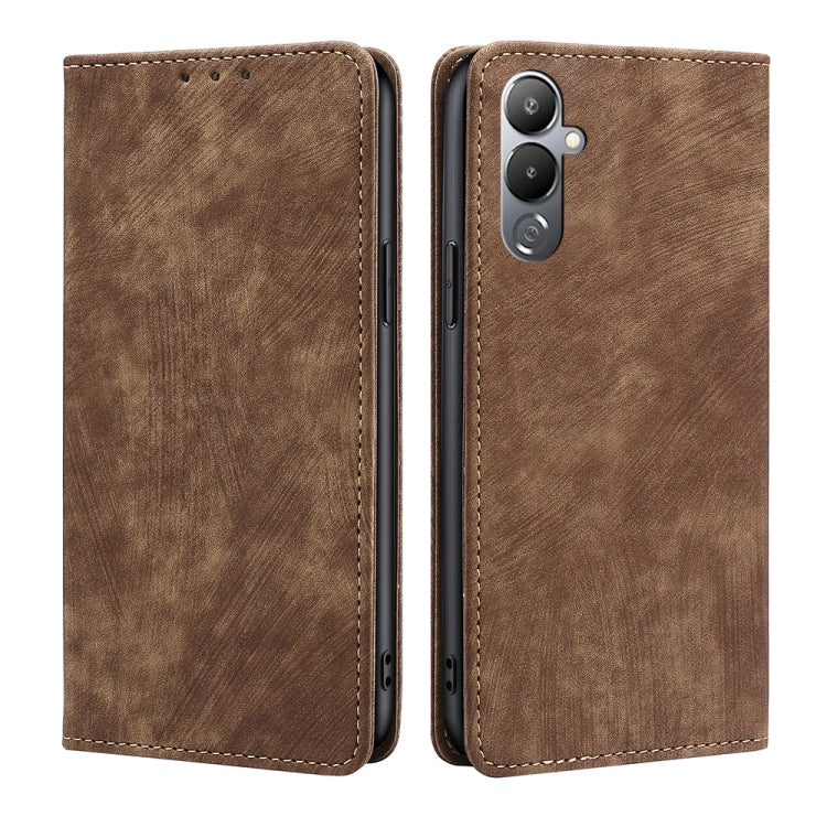 RFID Anti-theft Brush Magnetic Leather Phone Case — view 65