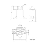 Car New Energy Arc Extinguishing DC 150A Contactor Start Relay