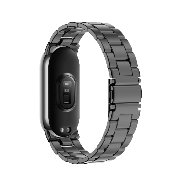 Milanese Three-bead Metal Watch Band