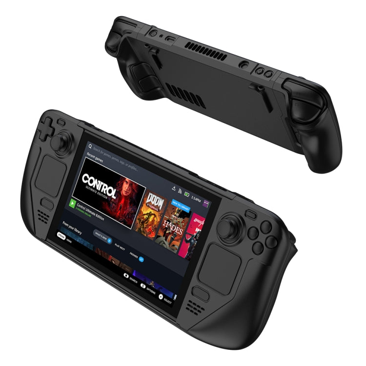 GKK For Steam Deck Color Contrast Anti-fall Game Console Case — GKK Case(Blue)