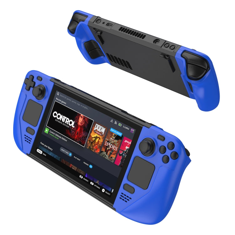 GKK For Steam Deck Color Contrast Anti-fall Game Console Case