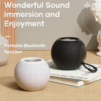 Portable Bluetooth Speaker, ROCK RAU0758 — Black