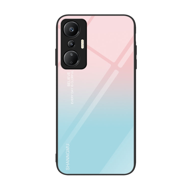 Colorful Painted Glass Phone Case, For Infinix Hot 20i — Sapling