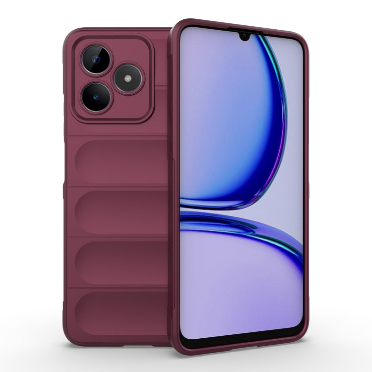 Magic Shield TPU + Flannel Phone Case — Dark Blue