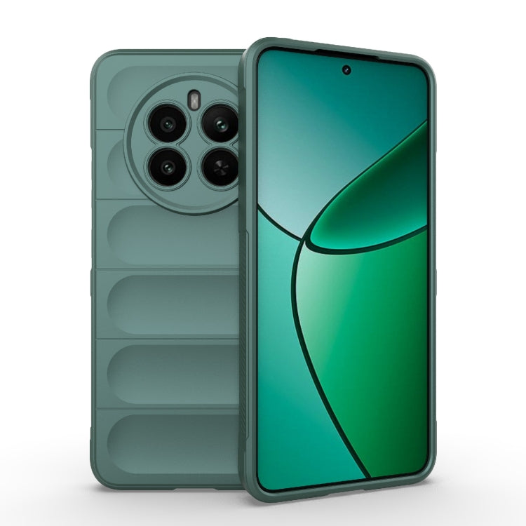 Magic Shield TPU + Flannel Phone Case — Red