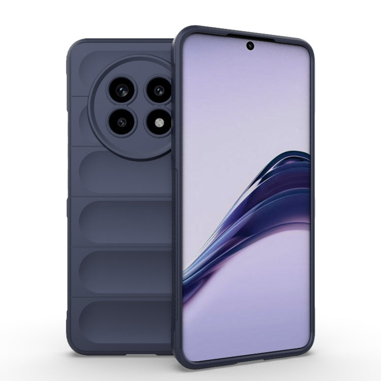 Magic Shield TPU + Flannel Phone Case — Light Blue