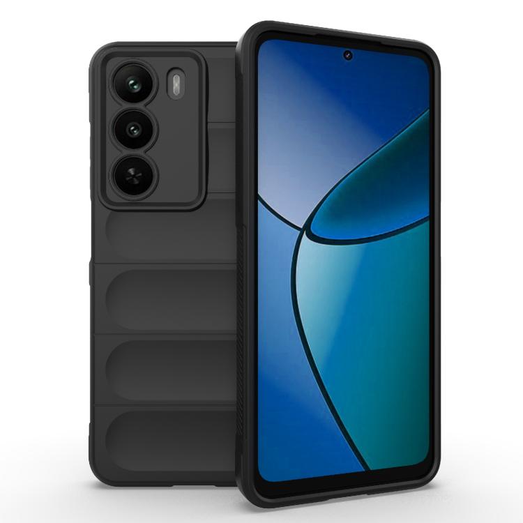 Magic Shield TPU + Flannel Phone Case — White