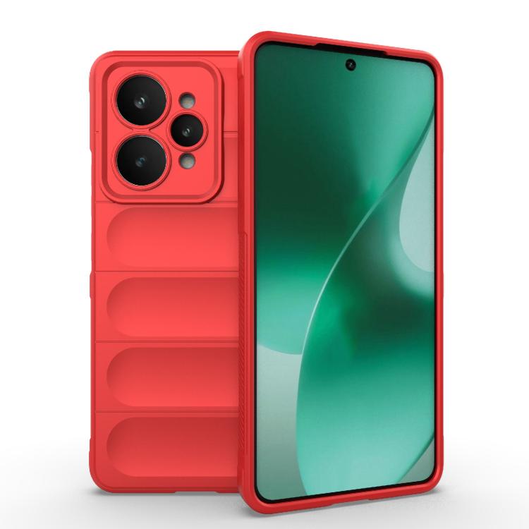 Magic Shield TPU + Flannel Phone Case — Black