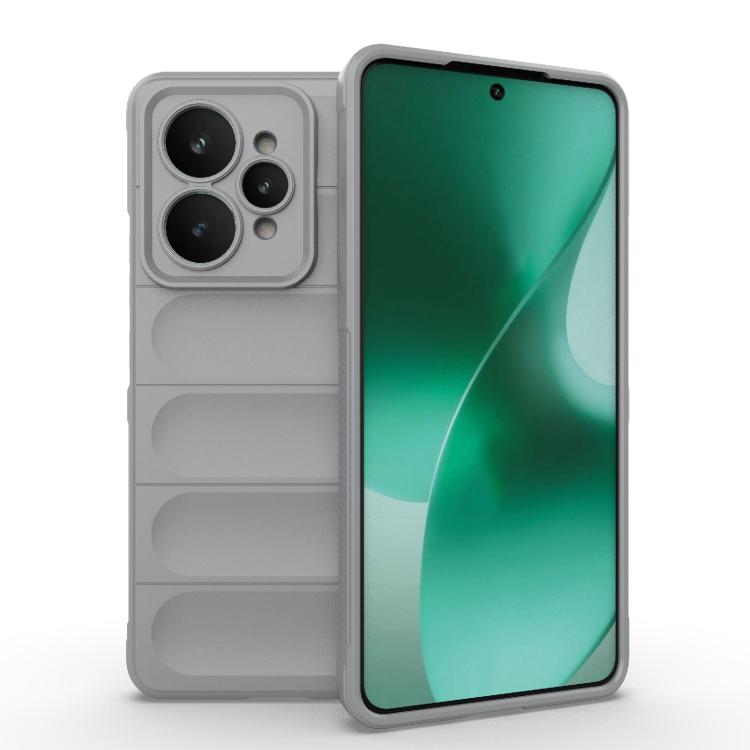 Magic Shield TPU + Flannel Phone Case — Red