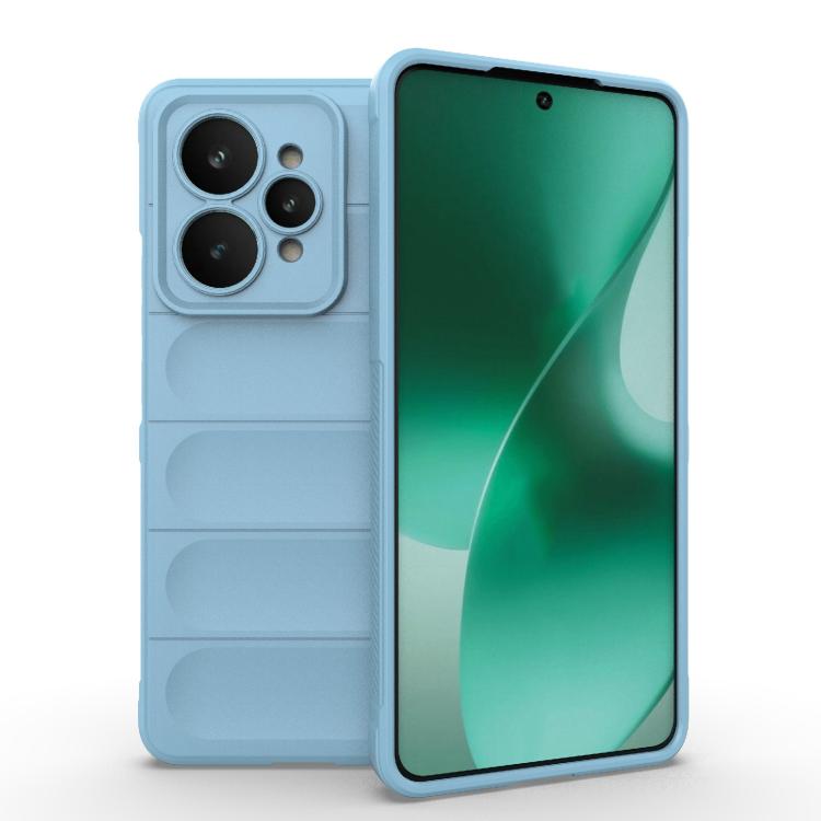 Magic Shield TPU + Flannel Phone Case — Dark Grey