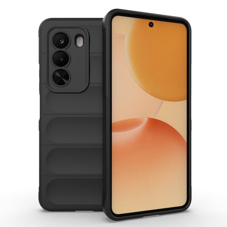 Magic Shield TPU + Flannel Phone Case — White