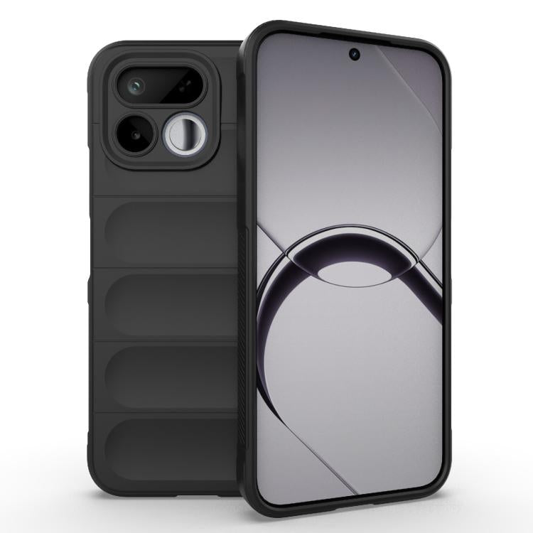 Magic Shield TPU + Flannel Phone Case — White