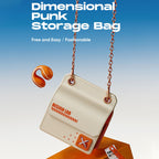 Dimensional Punk Bluetooth Earphone Storage Bag, ROCK RPC3186