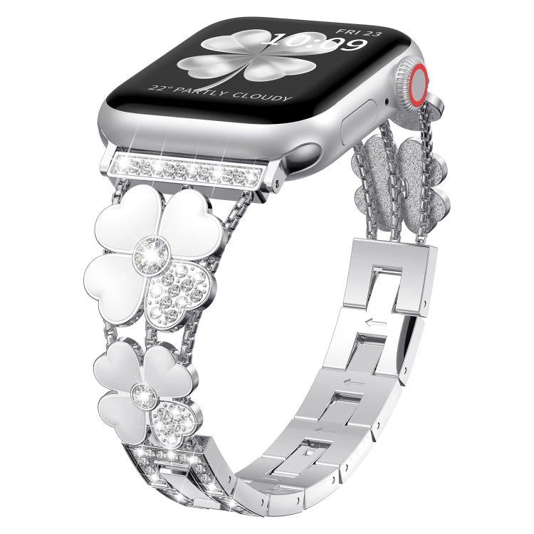 Petal Metal Diamond Watch Band