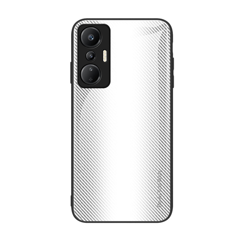 Texture Gradient Glass TPU Phone Case — Black
