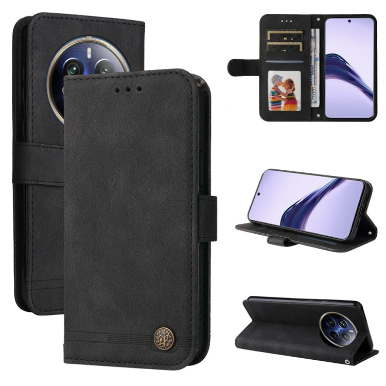 Skin Feel Life Tree Metal Button Leather Phone Case — view 24