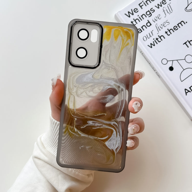 Oil Painting Electroplating TPU Phone Case