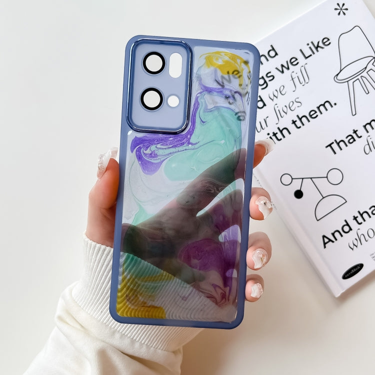 Oil Painting Electroplating TPU Phone Case