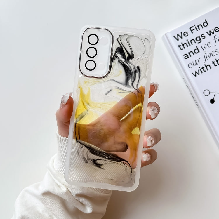 Oil Painting Electroplating TPU Phone Case