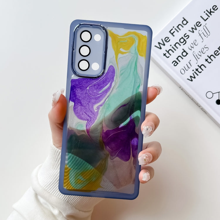 Oil Painting Electroplating TPU Phone Case