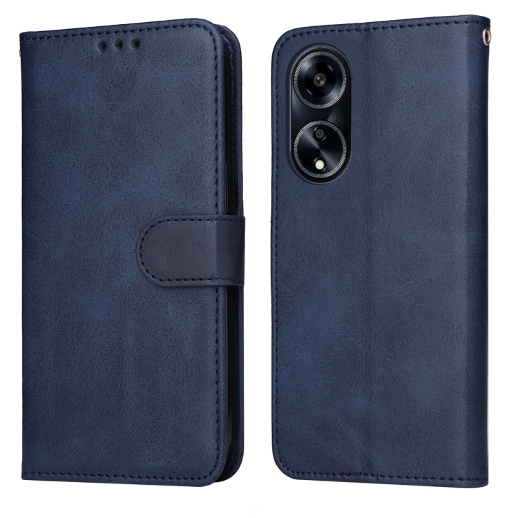 Classic Calf Texture Flip Leather Phone Case