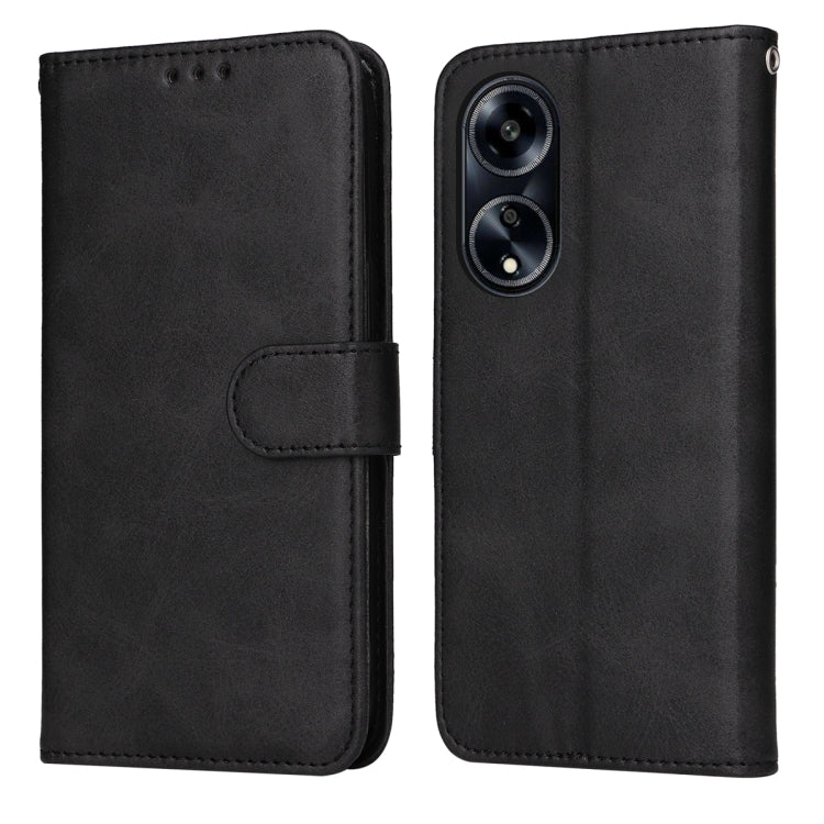 Classic Calf Texture Flip Leather Phone Case