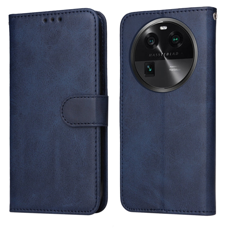 Classic Calf Texture Flip Leather Phone Case