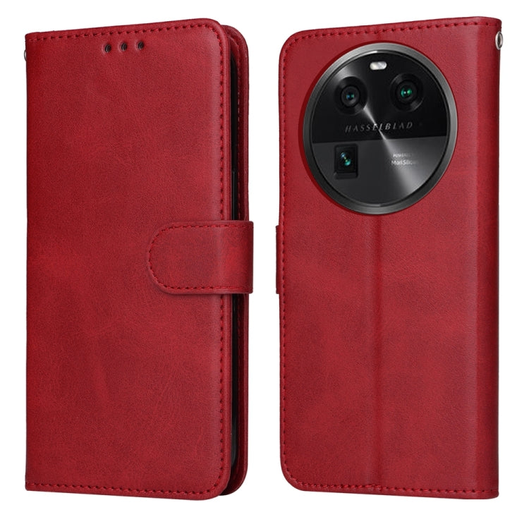 Classic Calf Texture Flip Leather Phone Case