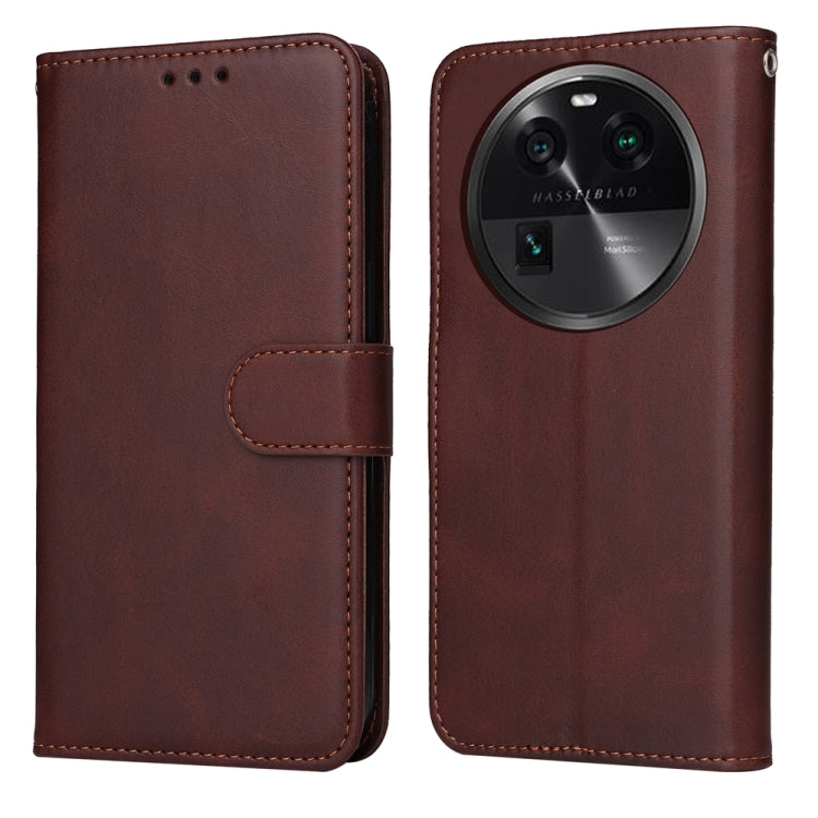 Classic Calf Texture Flip Leather Phone Case