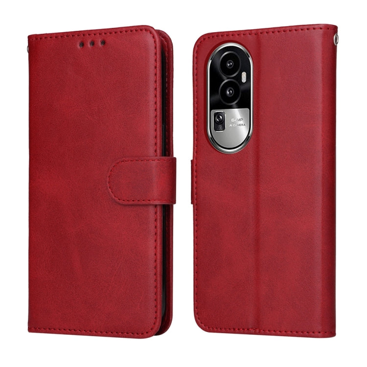 Classic Calf Texture Flip Leather Phone Case