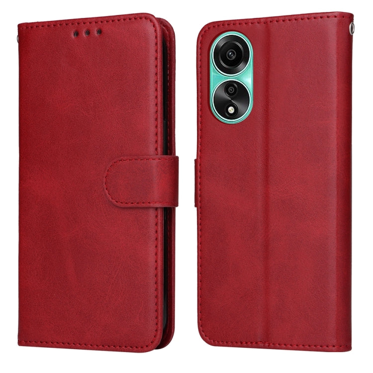 Classic Calf Texture Flip Leather Phone Case