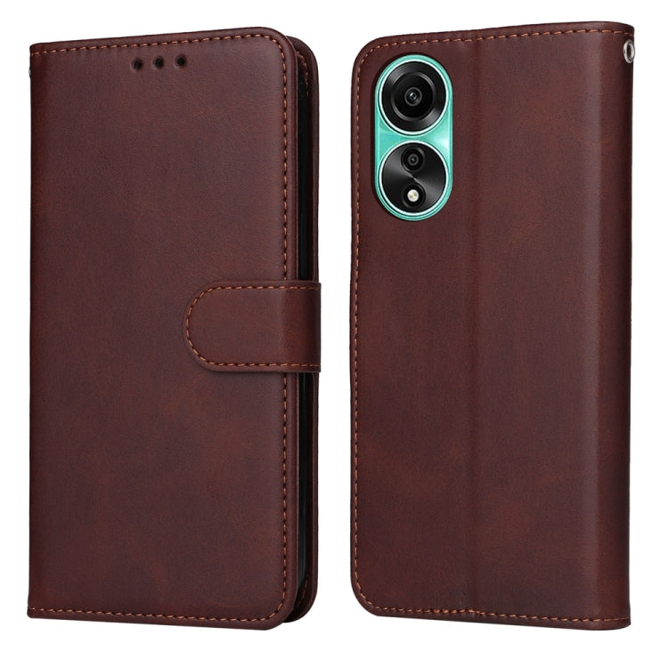 Classic Calf Texture Flip Leather Phone Case