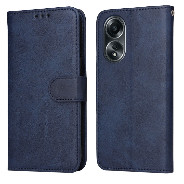 Classic Calf Texture Flip Leather Phone Case