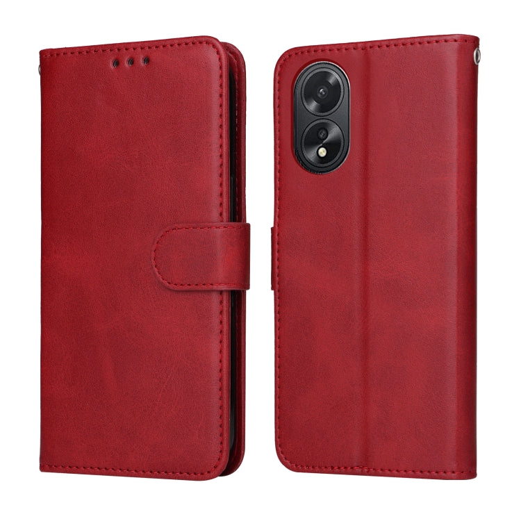 Classic Calf Texture Flip Leather Phone Case