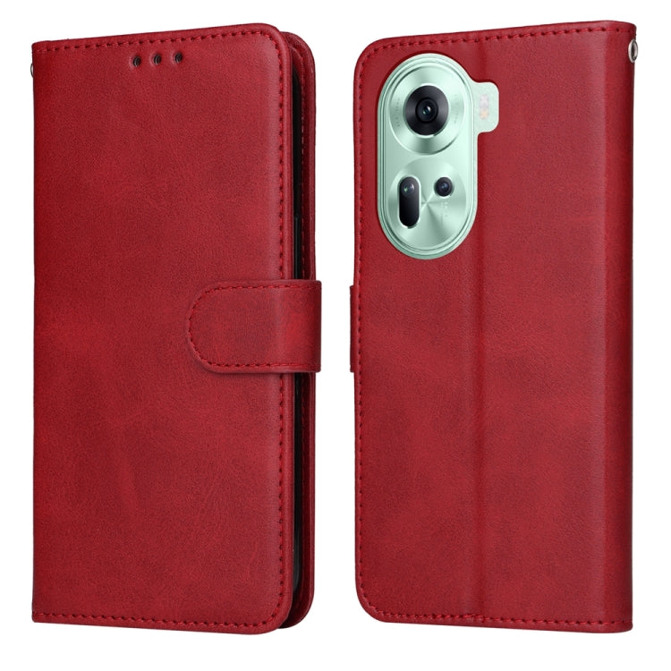 Classic Calf Texture Flip Leather Phone Case