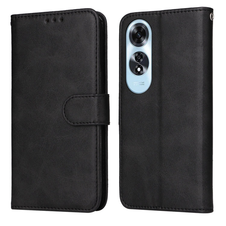 Classic Calf Texture Flip Leather Phone Case