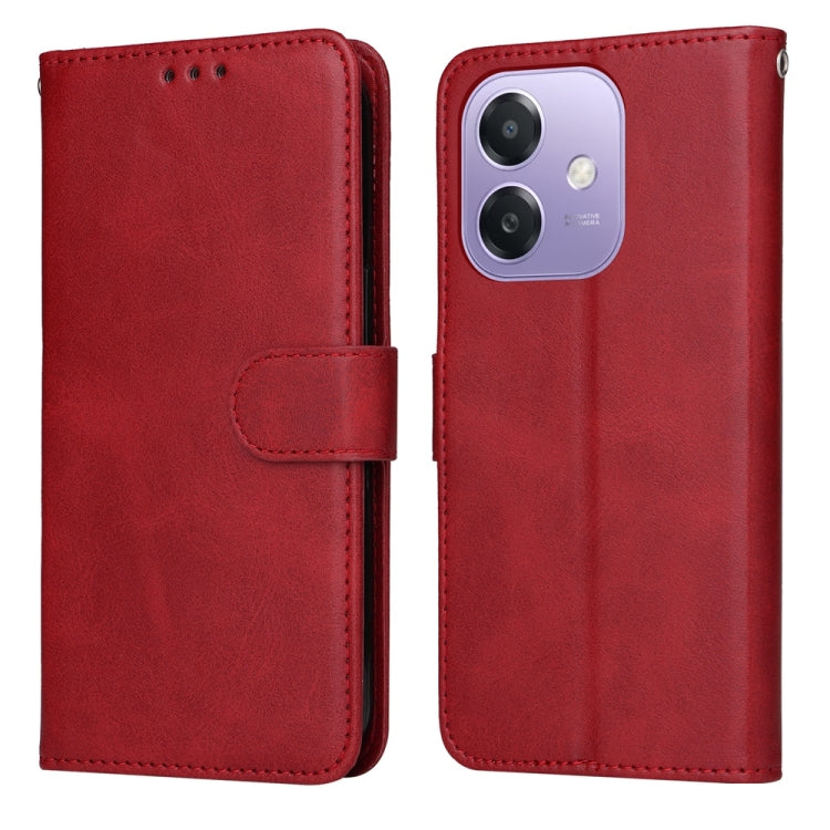 Classic Calf Texture Flip Leather Phone Case