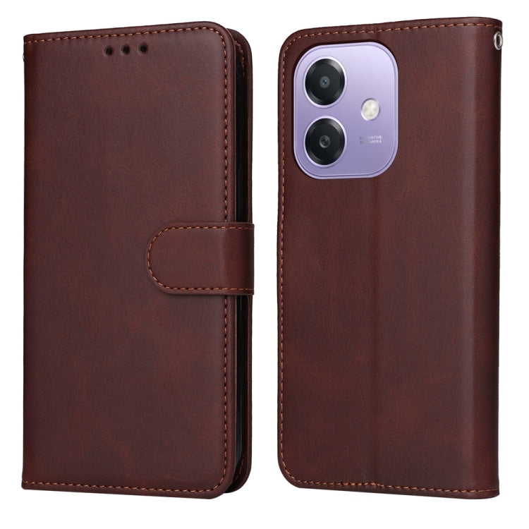 Classic Calf Texture Flip Leather Phone Case