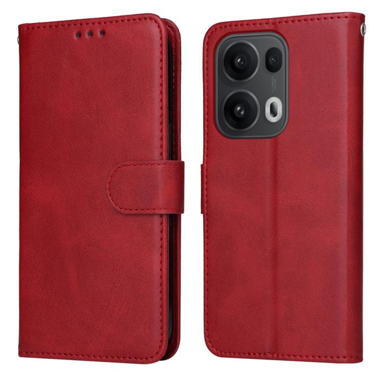Classic Calf Texture Flip Leather Phone Case