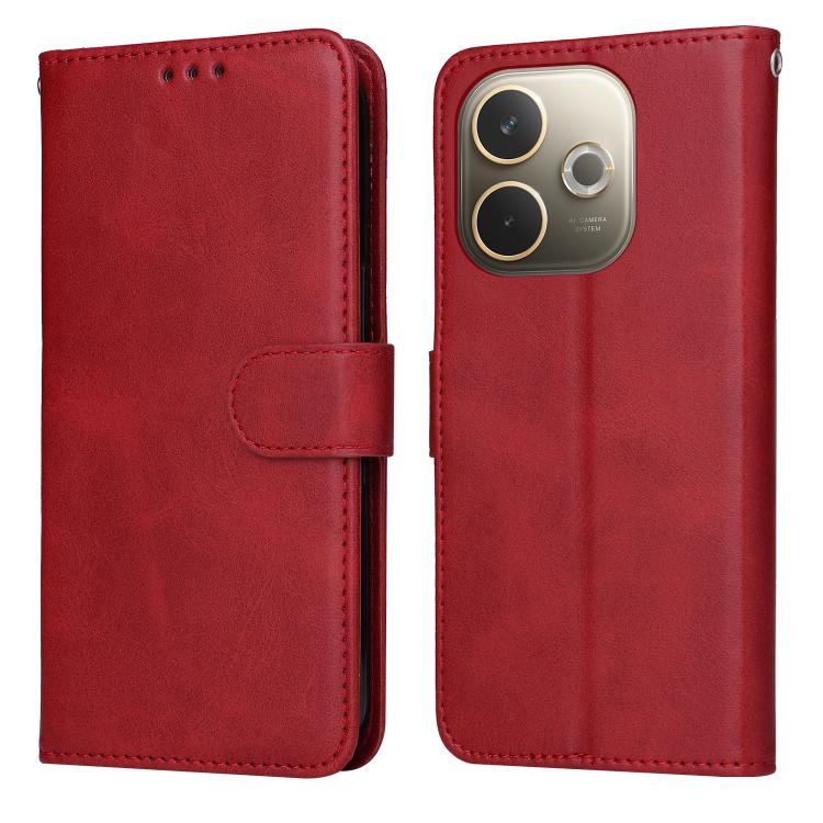 Classic Calf Texture Flip Leather Phone Case