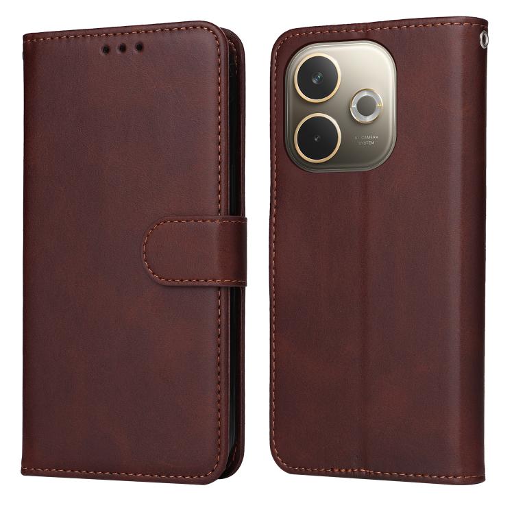 Classic Calf Texture Flip Leather Phone Case